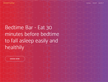 Tablet Screenshot of bedtimebar.com